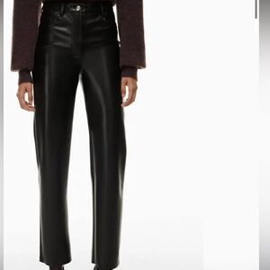 Wilfred Aritzia Leather pants
